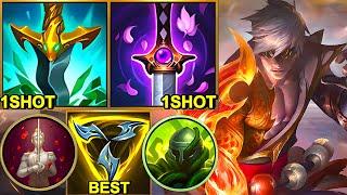 Wild Rift China Lee Sin Jungle - 18KILL ONE SHOT LEE SIN BUILD RUNES - Challenger Rank Gameplay