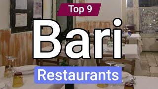 Top 10 Restaurants to Visit in Bari | Italy - English