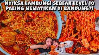 HAMPIR PINGSAN MAKAN SEBLAK LVL 10 PALING VIRAL DI BANDUNG?! LANGSUNG DIKASIH LVL 10! BFD2 eps2