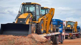 Best New JCB 3DX Plus Machine Selection to Purchase up and New Jcb Unloading from Truck