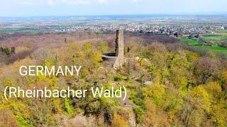 Hiking~Travel~(127)GERMANY~Rheinbach(Rheinbacher Wald)(Waldkapelle)(Castle ruin Tomburg)