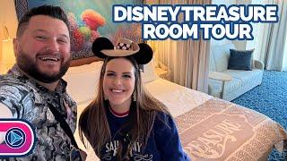 Disney Treasure Deluxe Family Oceanview Stateroom with Verandah Tour with Ryno & Hannah