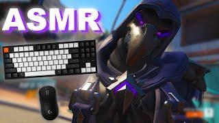 ASMR Gaming Overwatch 2 Competitive, Keyboard Sounds & Whispering