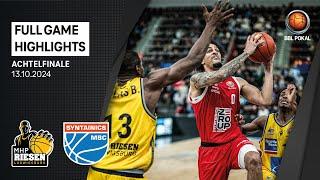 MHP RIESEN Ludwigsburg vs. SYNTAINICS MBC - Full Game Highlights - BBL Pokal Achtelfinale 24/25