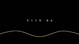 ⒽⓏ 5115 HZ FREQUENCY TONE 10 MINUTS PURE TONE ЧАС  