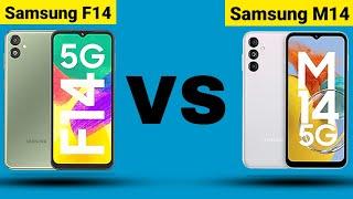 Samsung Galaxy M14 5G vs Samsung Galaxy F14 5G -Phone Comparison #samsungm14 #samsungf145g