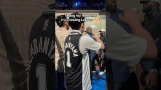 Chat I really interviewed LeBron 