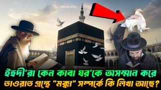 ই/হু/দী/রা যেকারণে কাবা ঘর'কে অসম্মান করে || তাওরাত গ্রন্থে মক্কা সম্পর্কে গোপন তথ্য।