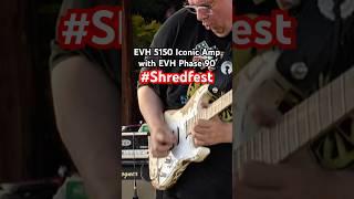 EVH 5150 Iconic Amp with EVH Phase 90 is the perfect combo for #shredding #drguy