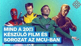 Mind a 20(!) forgatás vagy fejlesztés alatt álló film és sorozat az MCU-ban