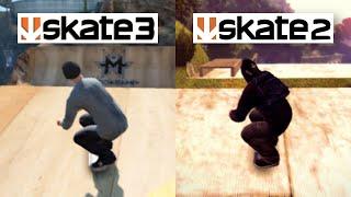 Skate 3 VS Skate 2 | Gameplay Comparison