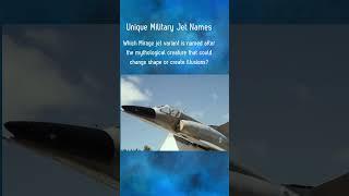 Unique Military Jet Names #shorts #militaryjet #militaryweapons #militarydefense #music #sounds