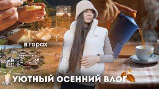 Уютный Осенний влогВ горах: мое утро, рецепты и медленная жизнь