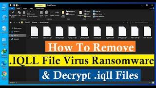 Iqll Virus Files Ransomware [.Iqll] Removal & Decrypt .Iqll Files