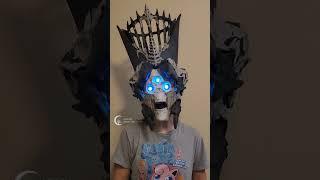 Creating a mechanical mask for Savathûn cosplay from Destiny 2