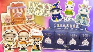 LUCKY EMMA Momo’s Holiday Life & MIO Cat Fantastic World Blind Box FULL SET Unboxing #luckyemma