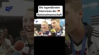 Die legendärsten Interviews der deutschen Nationalmannschaft  #dfb #deutschland #müller