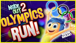 Inside Out Olympics Run! | Inside Out Brain Break | Just Dance | Danny Go Noodle | Freeze Dance