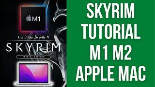 Skyrim now works perfectly on Mac! CrossOver 22 Tutorial - Dialogue Audio/Texture Fixes!