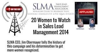 2014 SLMA 20 Women to Watch is happening NOW! Nominate a woman.