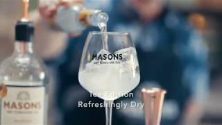 Masons Yorkshire Gin - Tea Edition Perfect Serve