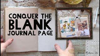 One Surefire Way to Conquer the Blank Journal Page | Gina Makes It