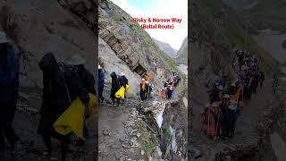 Toughest Trek Of Shri Amarnath Ji Yatra | Baltal Route | बालटाल रूट #amarnath #amarnathyatra2023