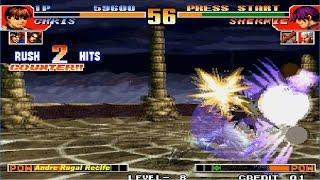 KOF 97 PT BR Shingo Team Gameplay, Historia,Traduções e final