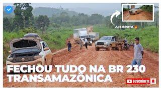 ATOLEIRO NA BR 230 TRANSAMAZÔNICA NÃO TAVA PASSANDO NADA , SÓ CAMIONETES @MitsubishiMotors