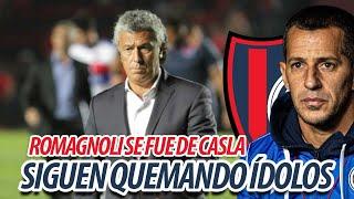 San Lorenzo volvió a quedarse sin DT | Romagnoli se fue por la ventana | Gorosito no tuvo códigos!!