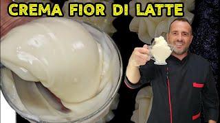 CREMA AL LATTE SENZA UOVA-Ricetta per saccapoche veloce con soli 3 ingredienti. Corso di pasticceria