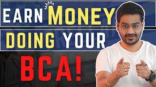 Earn Money Doing BCA!  How to Earn Money in College? BCA Students Must Watch! #bca #career #viral