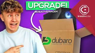 ER hat seinen MEDIA MARKT PC gegen einen DUBARO GAMING PC getauscht! Sinnvoll? #KreativeFragen 274