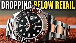 Rolex Watches Dropping Below Retail Prices - Market Update!