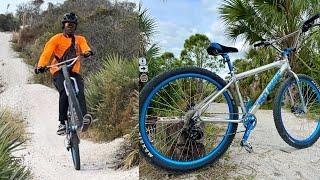 I Tried Mountain Biking for a Day! // Fast Ripper Trail Wheelies