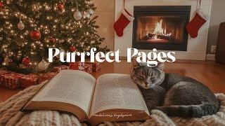 purrfect pages: dreamy december morning playlist ⭐ romanticize your life with christmas guitar music