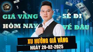 PHÂN TÍCH XU HƯỚNG GIÁ VÀNG HÔM NAY NGÀY 28/2/2025 |THGOLD#dubaogiavang #nhandinhxuhuongvang