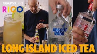 The PERFECT Long Island Iced Tea - Absolut Drinks with Rico