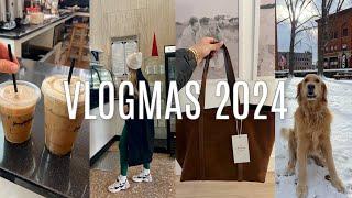 VLOG: days at home, new bag, coffee dates, daily drills, etc. | Vlogmas Day 6