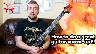 How to do a GREAT guitar WARM-UP?! - e-gitarzystaTV