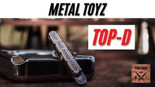 Metal Toys TopD Zirc Slider Fidget Toy. Fablades Full Review