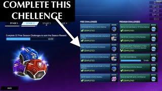 How to complete the psyonix scheduled tournament challenge in rocket league season 2(UPDATED VIDEO)