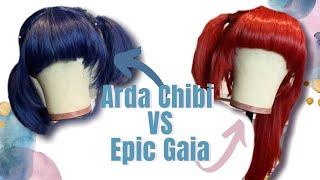 Arda Wigs Chibi VS Epic Cosplay Gaia - Which is the better Twin Tail Wig?