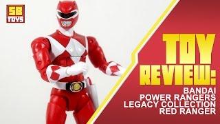 SB Toys: 2016 BANDAI Power Rangers Legacy Collection Red Ranger Action Figure Review