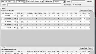 CREZ Basketball - Entering Box Scores