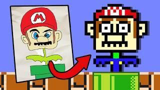 I made your Drawings into Mario ENEMIES
