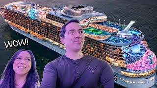 Day 1 in one of the LARGEST Cruise Ships in the WORLD! - @itsJudysLife