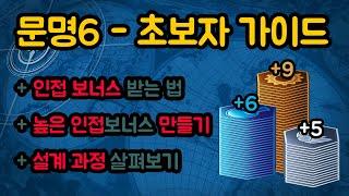 문명6 초보자 가이드 - 높은 인접 보너스는 이렇게 만듭니다