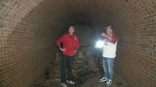 Illinois man finds mysterious tunnel beneath his home