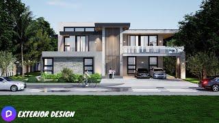 How to Create Realistic Exterior Design In D5 Render | Step-by-Step Tutorial